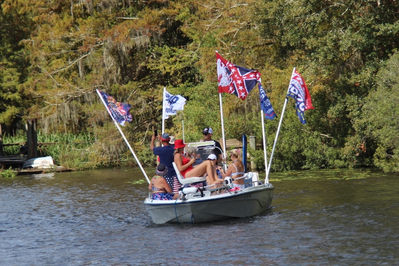 GCO goes to Tickfaw River & Back the Blue Boat Parade Oct 24, 2020